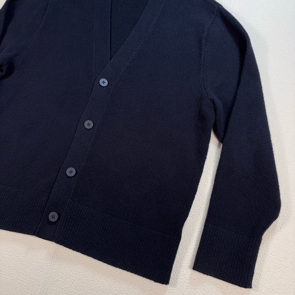Lululemon Merino Wool Blend Cardigan Men's S Navy Logo‎ LM3DOFS - Picture 3 of 13